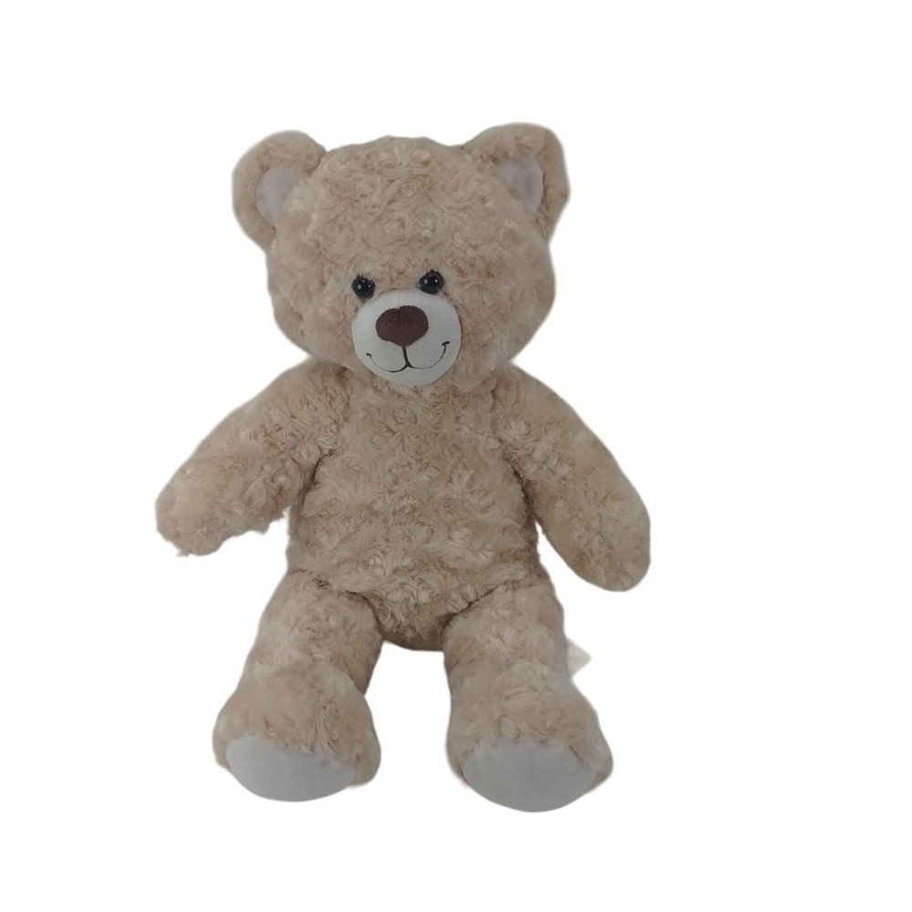 Build a Bear Workshop Tan Swirl Happy Hugs Teddy Bear Plush 16" Stuffed Animal